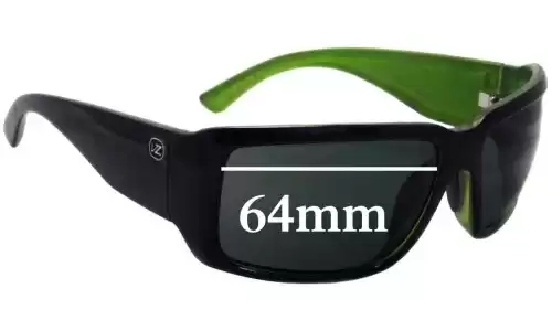 Sunglass Fix Replacement Lenses for Von Zipper Drydock - 64mm Wide Sunglass Fix Replacement Lenses for Von Zipper Drydock - 64mm Wide