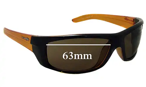 Sunglass Fix Replacement Lenses for Arnette Boneyard AN4165 - 63mm Wide Sunglass Fix Replacement Lenses for Arnette Boneyard AN4165 - 63mm Wide