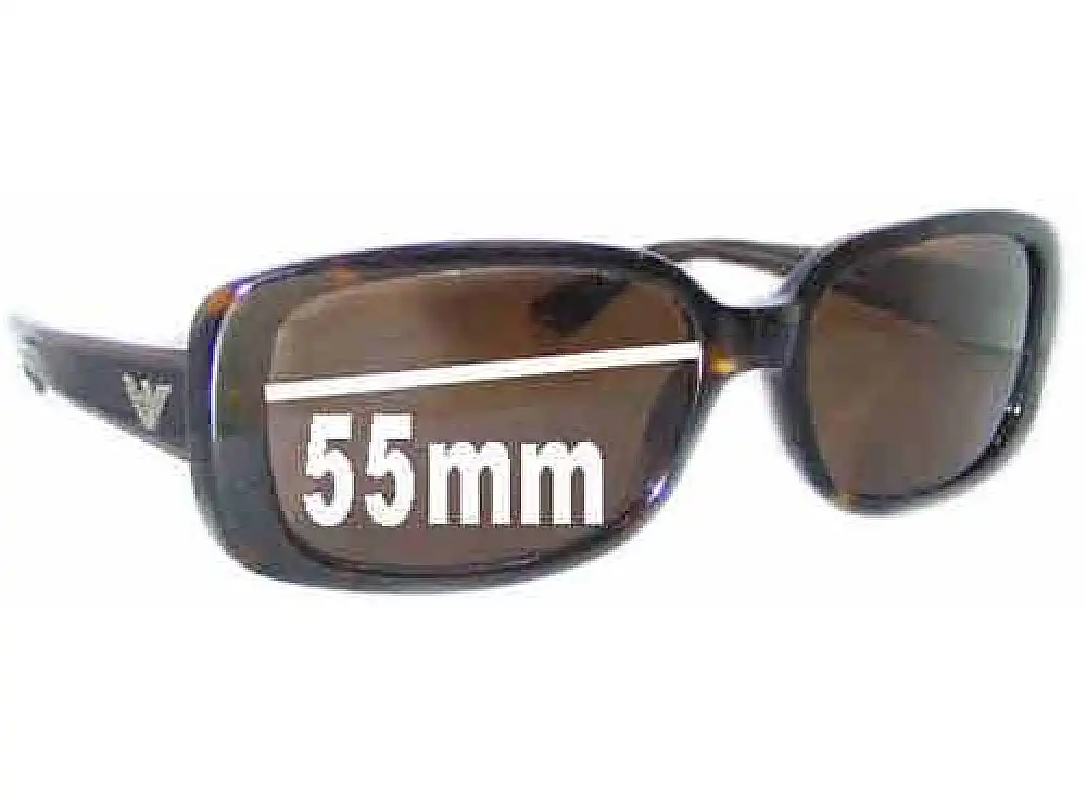 Sunglass Fix Replacement Lenses for Emporio Armani EA9547/S - 55mm Wide Sunglass Fix Replacement Lenses for Emporio Armani EA9547/S - 55mm Wide