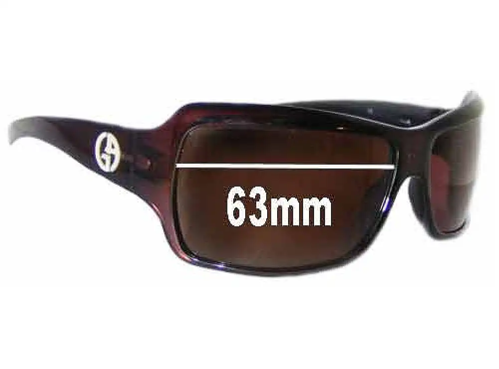 Sunglass Fix Replacement Lenses for Giorgio Armani GA 209/S - 63mm Wide Sunglass Fix Replacement Lenses for Giorgio Armani GA 209/S - 63mm Wide