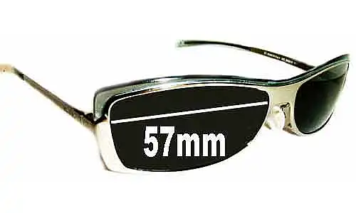 Sunglass Fix Replacement Lenses for Gucci GG2689/S - 57mm Wide Sunglass Fix Replacement Lenses for Gucci GG2689/S - 57mm Wide