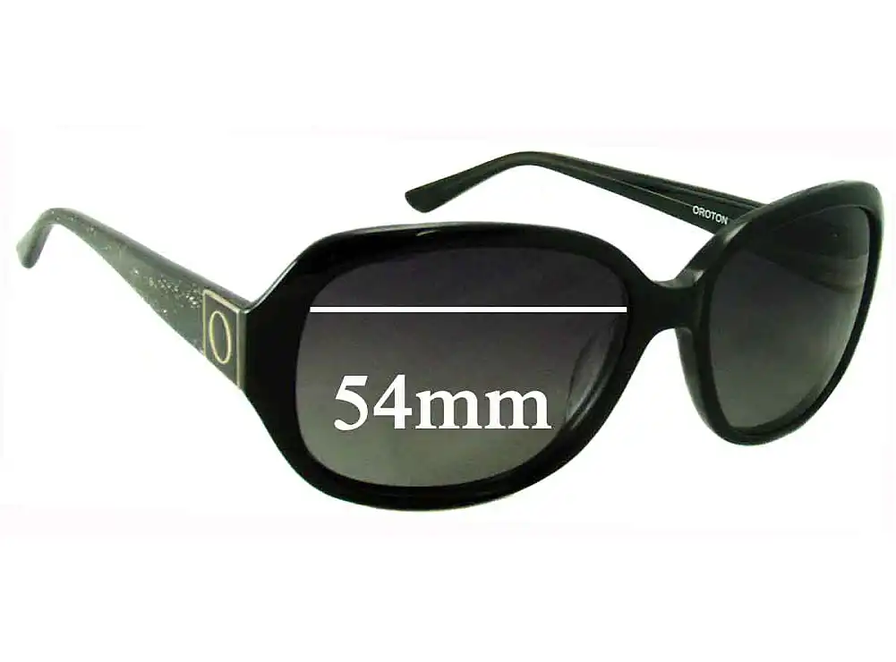 Sunglass Fix Replacement Lenses for Oroton Sunshine - 54mm Wide Sunglass Fix Replacement Lenses for Oroton Sunshine - 54mm Wide