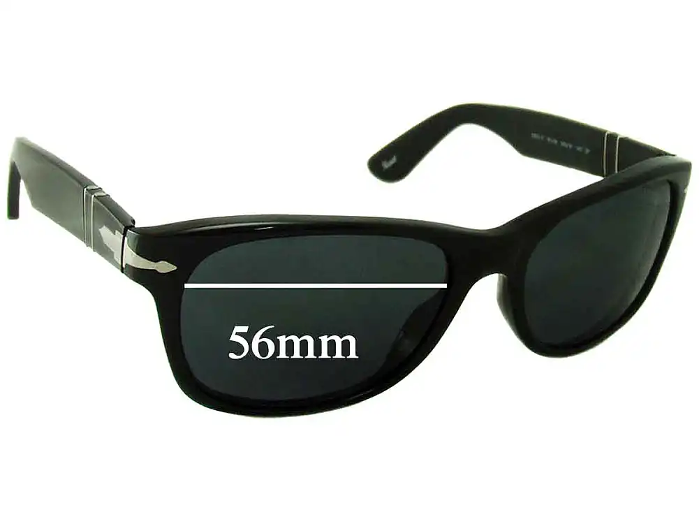 Sunglass Fix Replacement Lenses for Persol 2953-S - 56mm Wide Sunglass Fix Replacement Lenses for Persol 2953-S - 56mm Wide
