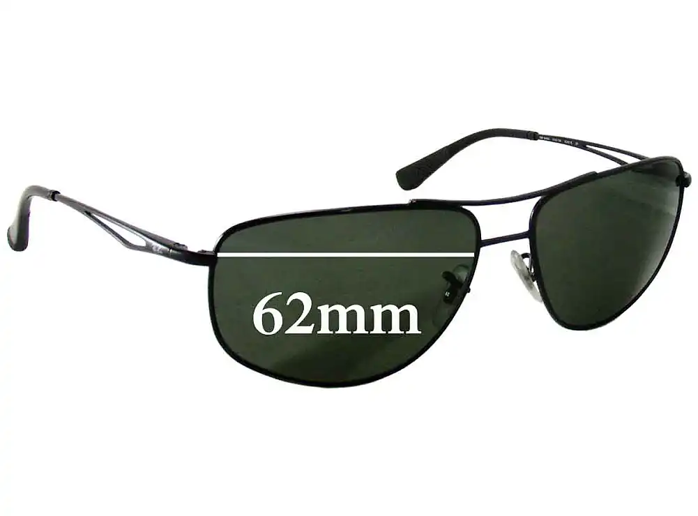 Sunglass Fix Replacement Lenses for Ray-Ban RB3490 - 62mm Wide Sunglass Fix Replacement Lenses for Ray-Ban RB3490 - 62mm Wide