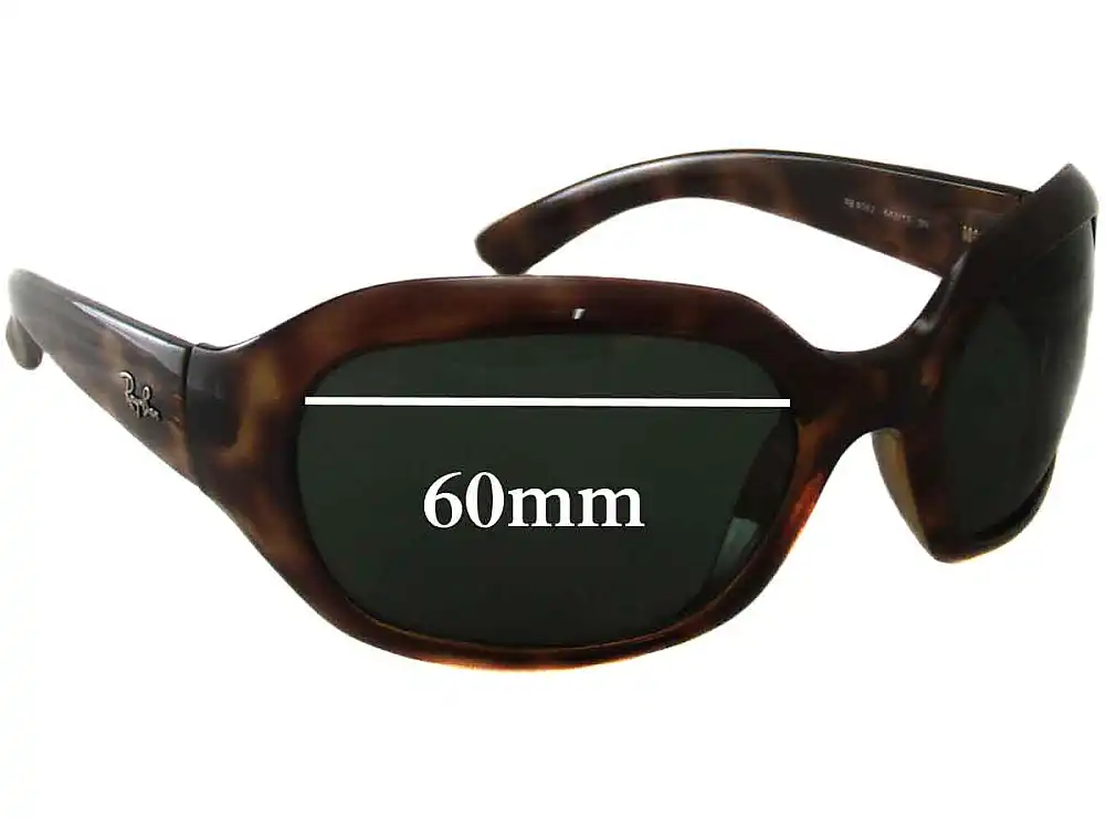 Sunglass Fix Replacement Lenses for Ray-Ban RB4062 - 60mm Wide Sunglass Fix Replacement Lenses for Ray-Ban RB4062 - 60mm Wide
