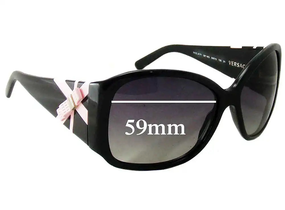 Sunglass Fix Replacement Lenses for Versace MOD 4171 - 59mm Wide Sunglass Fix Replacement Lenses for Versace MOD 4171 - 59mm Wide