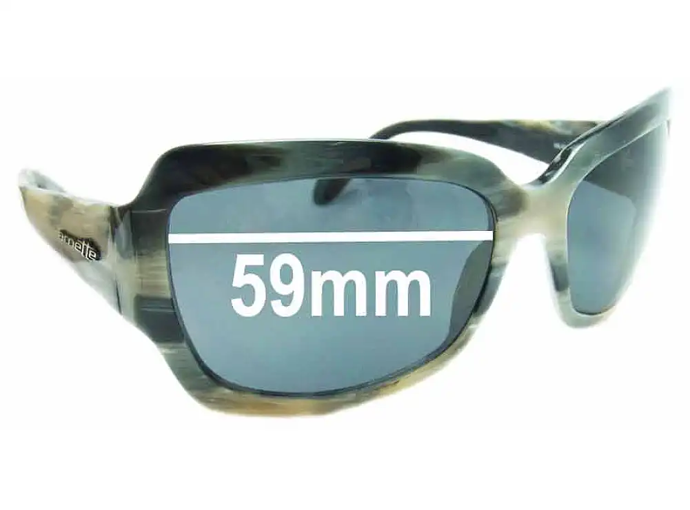 Sunglass Fix Replacement Lenses for Arnette Countess AN4086 - 59mm Wide Sunglass Fix Replacement Lenses for Arnette Countess AN4086 - 59mm Wide