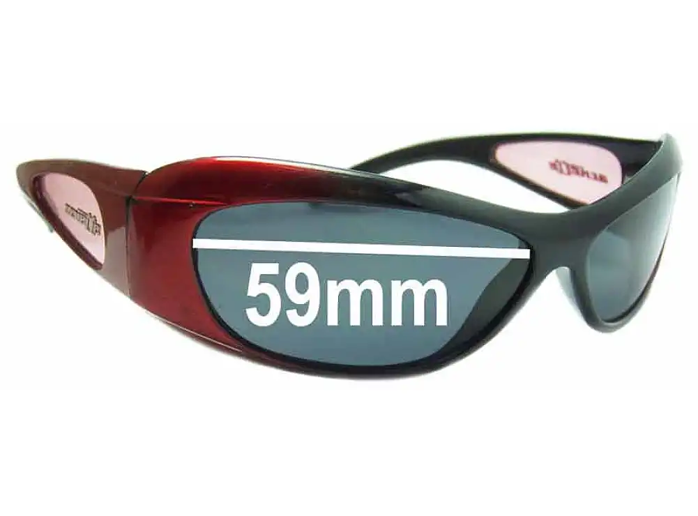 Sunglass Fix Replacement Lenses for Arnette Elixirs - 59mm Wide Sunglass Fix Replacement Lenses for Arnette Elixirs - 59mm Wide