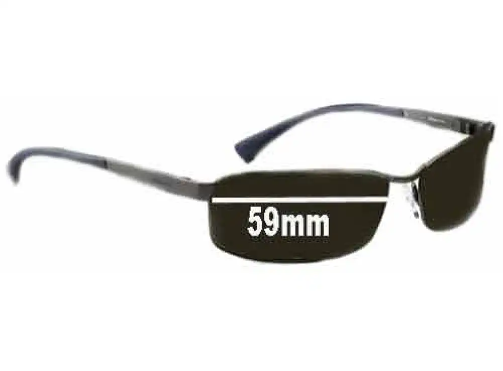 Sunglass Fix Replacement Lenses for Arnette Trooper AN3016 - 59mm Wide Sunglass Fix Replacement Lenses for Arnette Trooper AN3016 - 59mm Wide