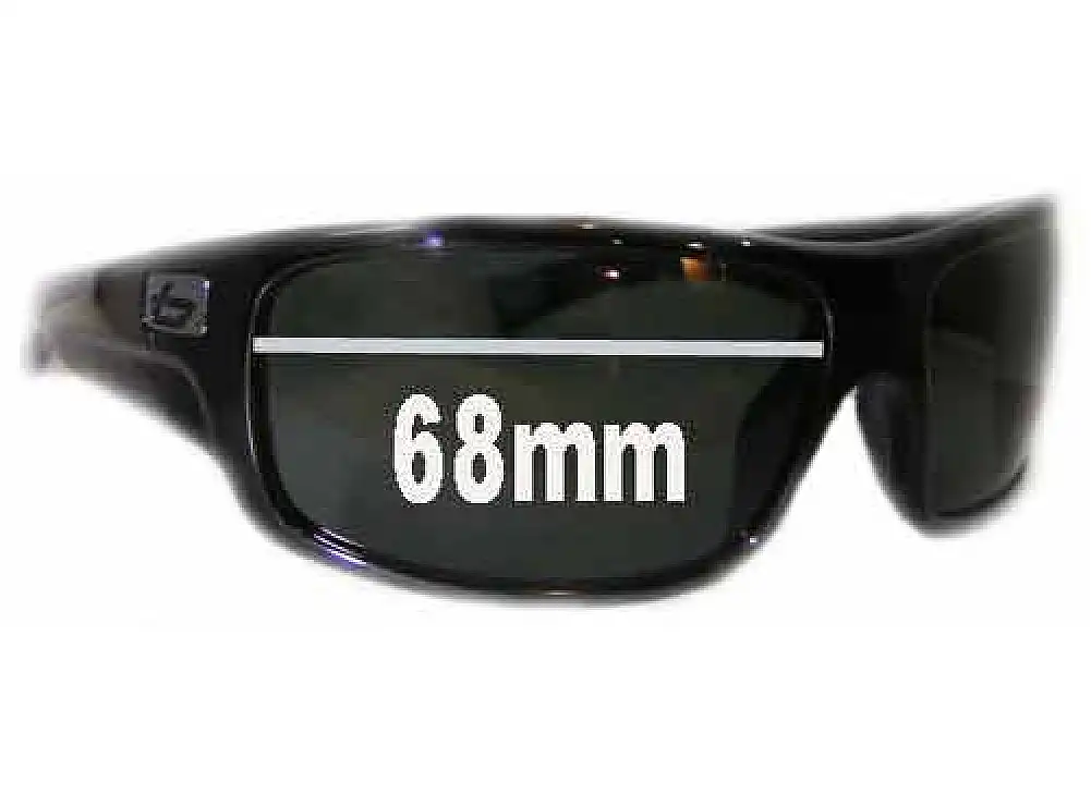 Sunglass Fix Replacement Lenses for Bolle Barracuda - 68mm Wide Sunglass Fix Replacement Lenses for Bolle Barracuda - 68mm Wide