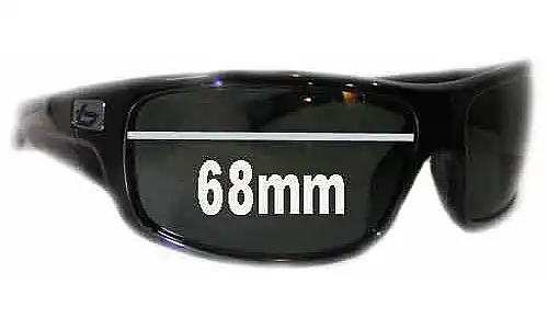 Sunglass Fix Replacement Lenses for Bolle Barracuda - 68mm Wide Sunglass Fix Replacement Lenses for Bolle Barracuda - 68mm Wide