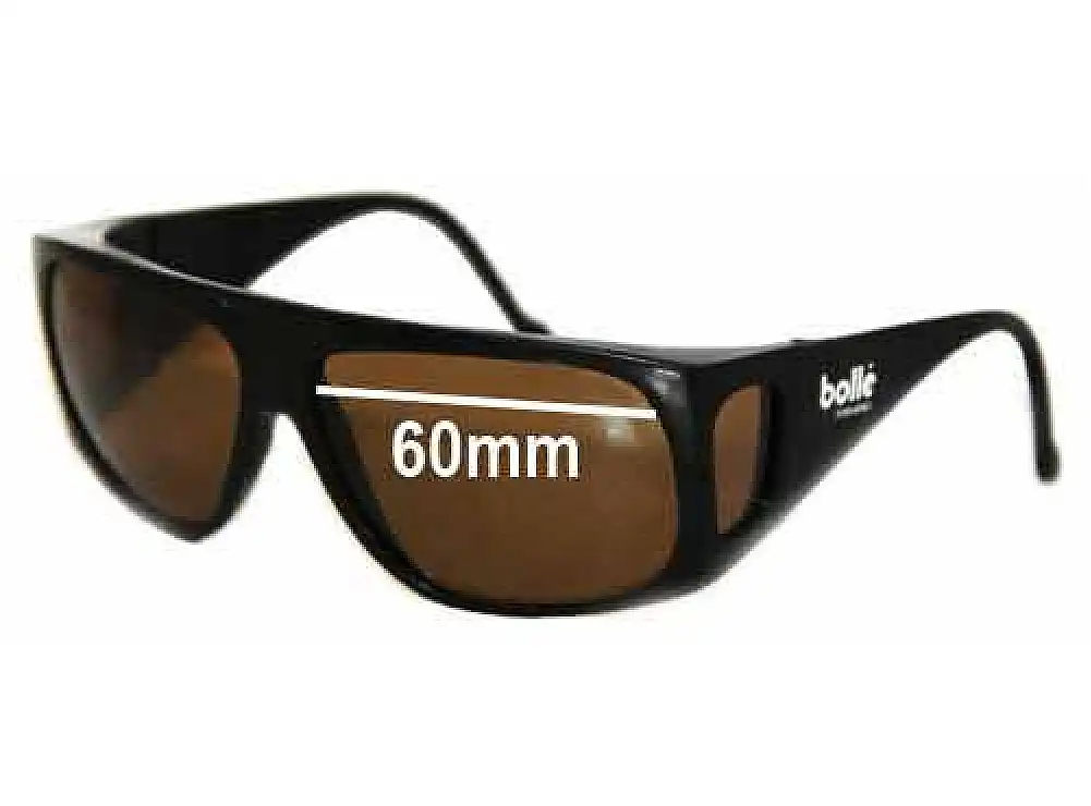 Sunglass Fix Replacement Lenses for Bolle Fishing - 60mm Wide Sunglass Fix Replacement Lenses for Bolle Fishing - 60mm Wide