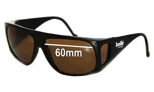 Sunglass Fix Replacement Lenses for Bolle Fishing - 60mm Wide Sunglass Fix Replacement Lenses for Bolle Fishing - 60mm Wide