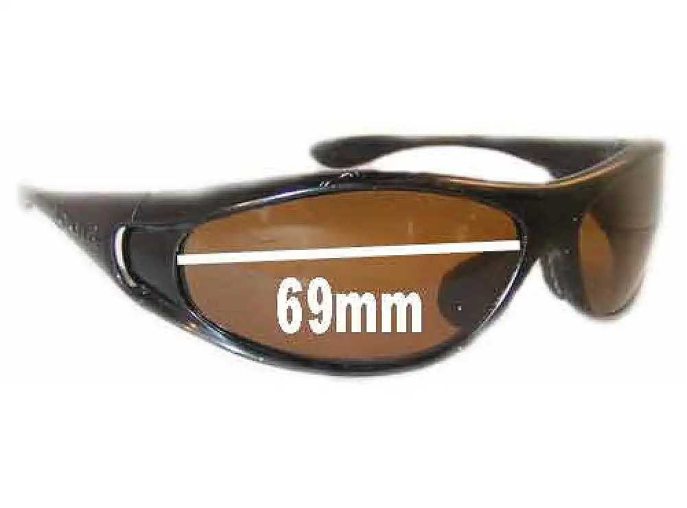 Sunglass Fix Replacement Lenses for Bolle Spiral - 69mm Wide Sunglass Fix Replacement Lenses for Bolle Spiral - 69mm Wide