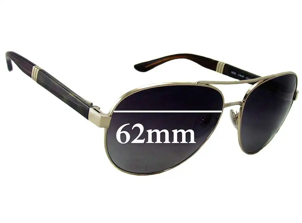 Sunglass Fix Replacement Lenses for Bvlgari 5025 - 62mm Wide Sunglass Fix Replacement Lenses for Bvlgari 5025 - 62mm Wide