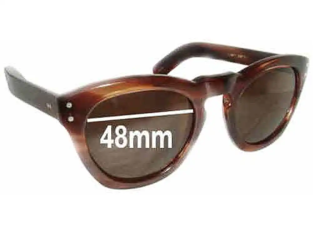 Sunglass Fix Replacement Lenses for Cutler and Gross of London 1002 - 48mm Wide Sunglass Fix Replacement Lenses for Cutler and Gross of London 1002 - 48mm Wide