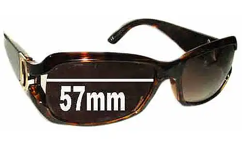 Sunglass Fix Replacement Lenses for Christian Dior Promenade 3 - 57mm Wide Sunglass Fix Replacement Lenses for Christian Dior Promenade 3 - 57mm Wide