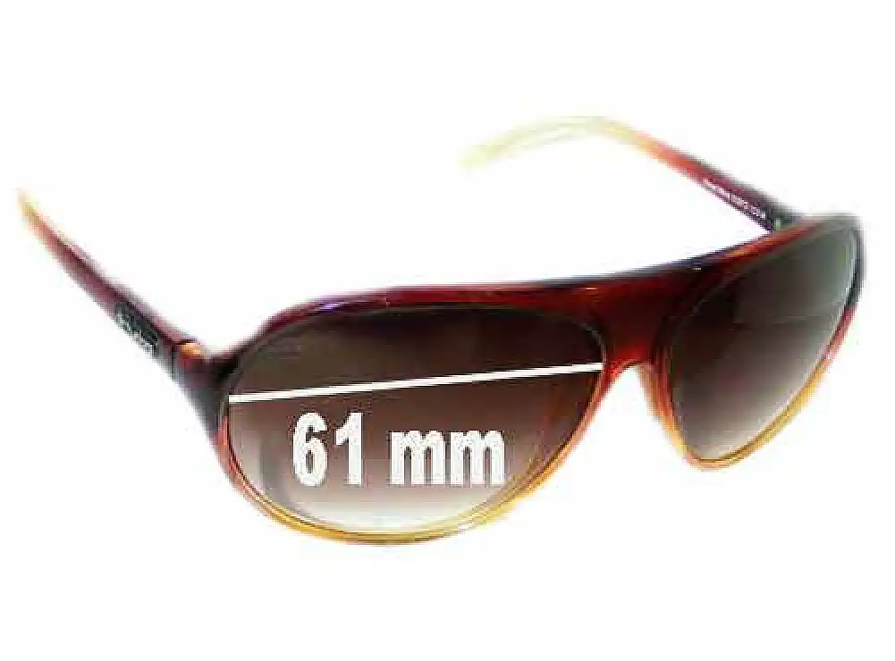 Sunglass Fix Replacement Lenses for Dirty Dog Hoodwink - 61mm Wide Sunglass Fix Replacement Lenses for Dirty Dog Hoodwink - 61mm Wide