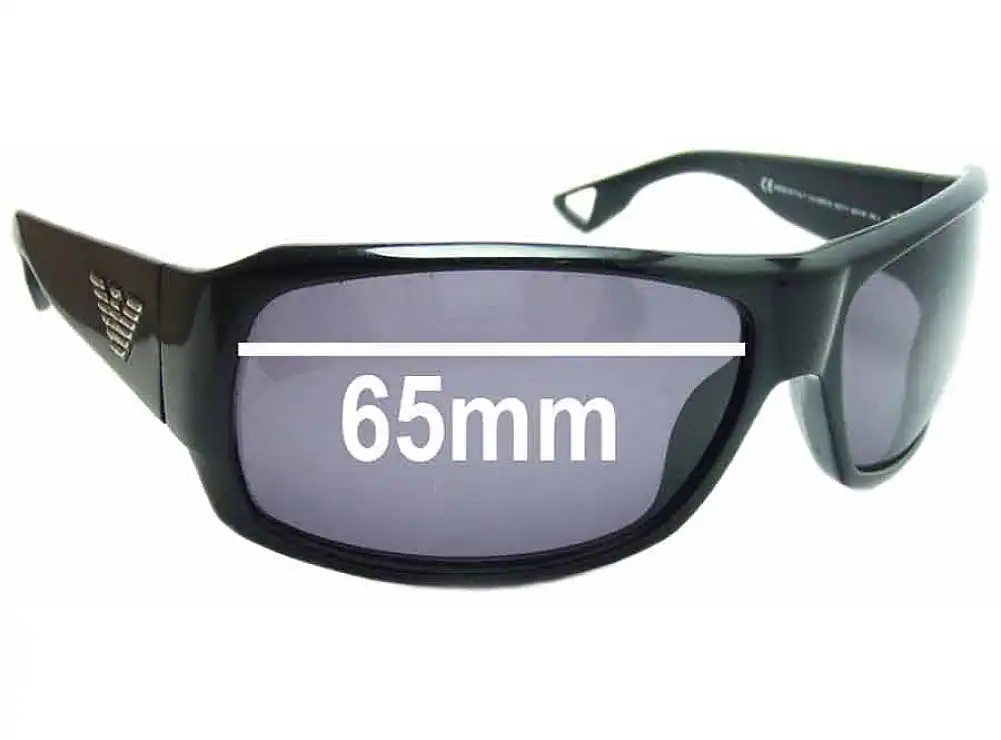 Sunglass Fix Replacement Lenses for Emporio Armani EA9481/S - 65mm Wide Sunglass Fix Replacement Lenses for Emporio Armani EA9481/S - 65mm Wide