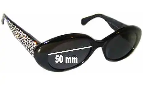 Sunglass Fix Replacement Lenses for Escada E1005 - 50mm Wide Sunglass Fix Replacement Lenses for Escada E1005 - 50mm Wide