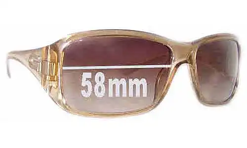 Sunglass Fix Replacement Lenses for Gucci GG2550/S - 58mm Wide Sunglass Fix Replacement Lenses for Gucci GG2550/S - 58mm Wide
