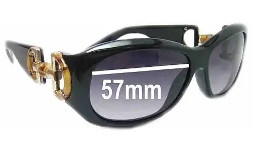 Sunglass Fix Replacement Lenses for Gucci GG2970/S - 57mm Wide Sunglass Fix Replacement Lenses for Gucci GG2970/S - 57mm Wide