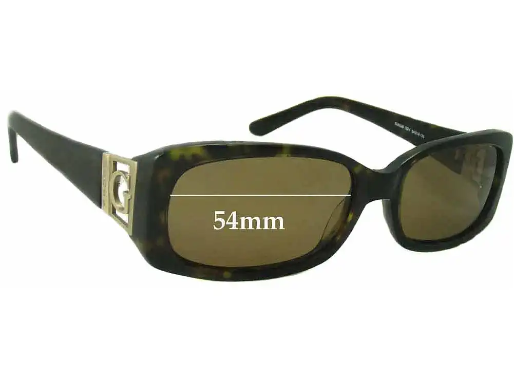 Sunglass Fix Replacement Lenses for Guess GU6530 - 54mm Wide Sunglass Fix Replacement Lenses for Guess GU6530 - 54mm Wide