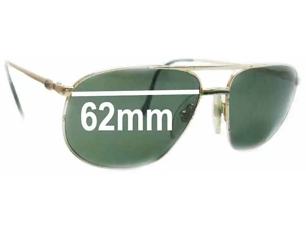 Sunglass Fix Replacement Lenses for Lacoste Classic 121a - 62mm Wide Sunglass Fix Replacement Lenses for Lacoste Classic 121a - 62mm Wide