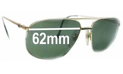 Sunglass Fix Replacement Lenses for Lacoste Classic 121a - 62mm Wide Sunglass Fix Replacement Lenses for Lacoste Classic 121a - 62mm Wide