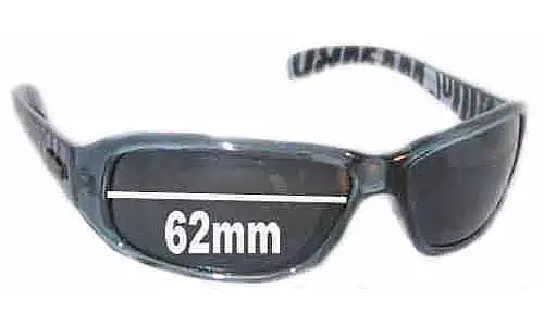 Sunglass Fix Replacement Lenses for Mambo Top Dog - 62mm Wide Sunglass Fix Replacement Lenses for Mambo Top Dog - 62mm Wide