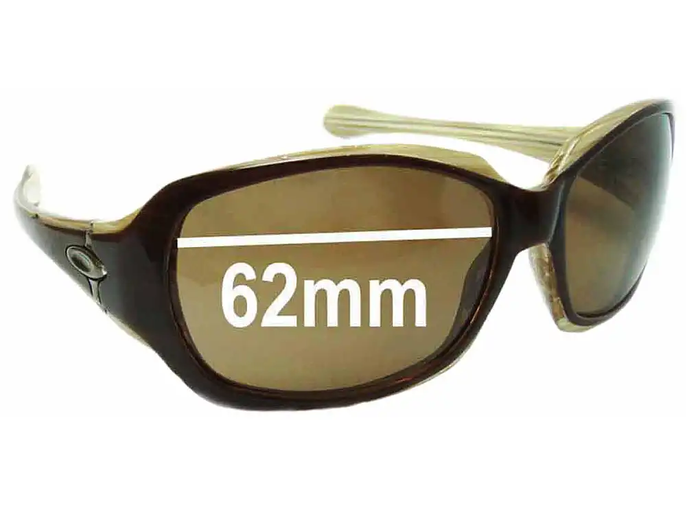 Sunglass Fix Replacement Lenses for Oakley Script (Asian Fit) - 62mm Wide Sunglass Fix Replacement Lenses for Oakley Script (Asian Fit) - 62mm Wide
