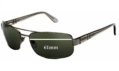 Sunglass Fix Replacement Lenses for Persol 2279-S - 61mm Wide Persol 2279-S Replacement Lenses 61mm wide