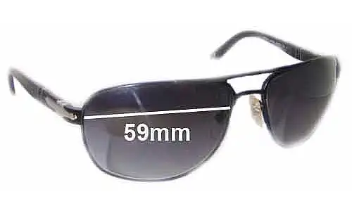 Sunglass Fix Replacement Lenses for Persol 2340-S - 59mm Wide Persol 2340-S Replacement Lenses 59mm wide
