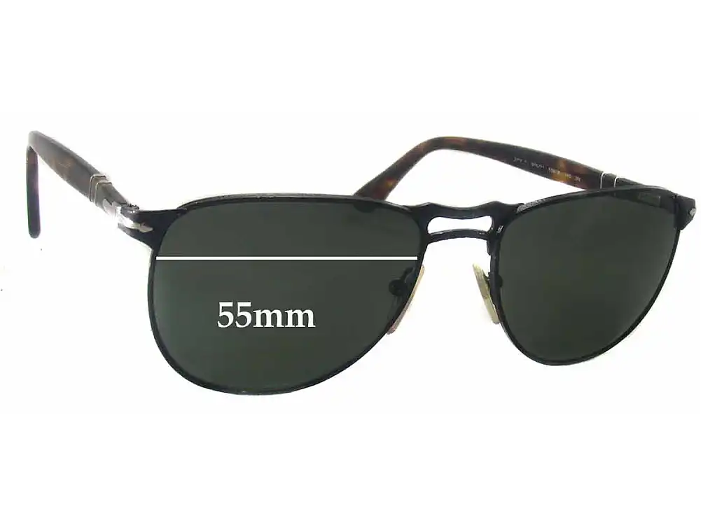 Sunglass Fix Replacement Lenses for Persol 2380-S - 55mm Wide Sunglass Fix Replacement Lenses for Persol 2380-S - 55mm Wide