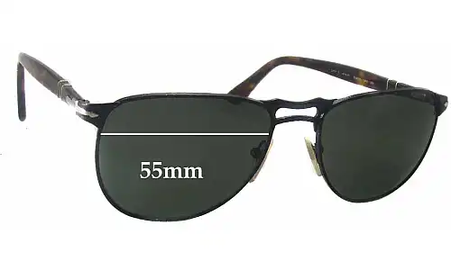 Sunglass Fix Replacement Lenses for Persol 2380-S - 55mm Wide Persol 2380-S Replacement Lenses 55mm wide