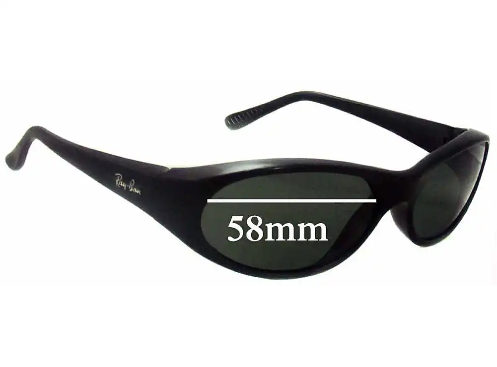 Sunglass Fix Replacement Lenses for Ray-Ban RB2015 Daddy-O - 58mm Wide Sunglass Fix Replacement Lenses for Ray-Ban RB2015 Daddy-O - 58mm Wide