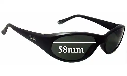 Sunglass Fix Replacement Lenses for Ray-Ban RB2015 Daddy-O - 58mm Wide Ray-Ban RB2015 Daddy-O Replacement Lenses 58mm wide