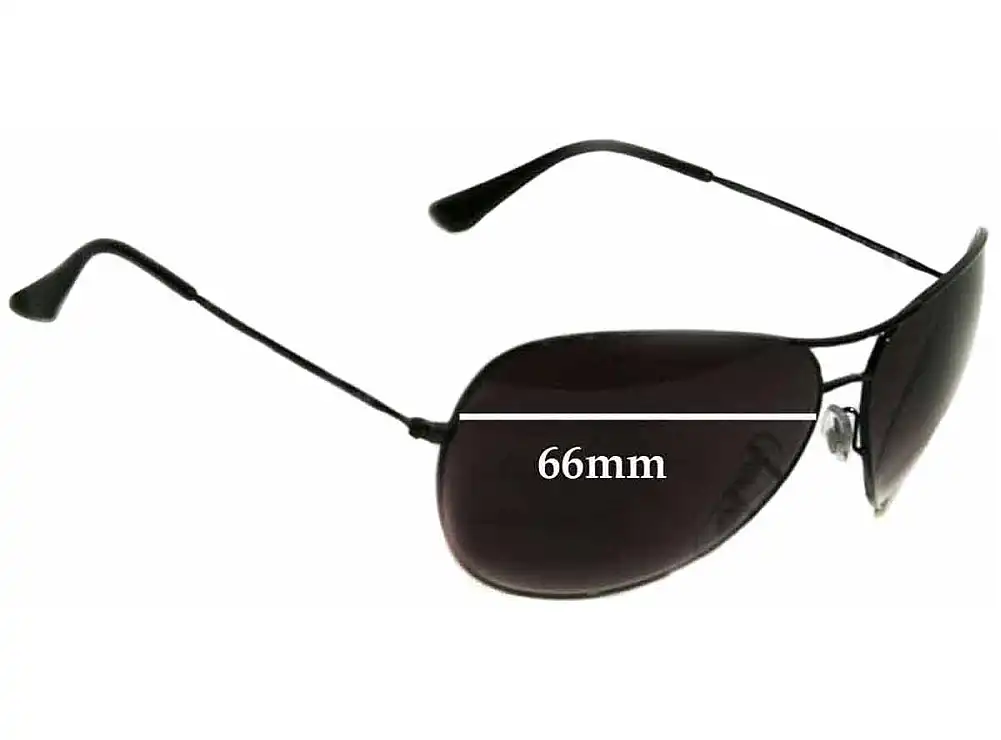 Sunglass Fix Replacement Lenses for Ray-Ban RB3340 - 66mm Wide Sunglass Fix Replacement Lenses for Ray-Ban RB3340 - 66mm Wide
