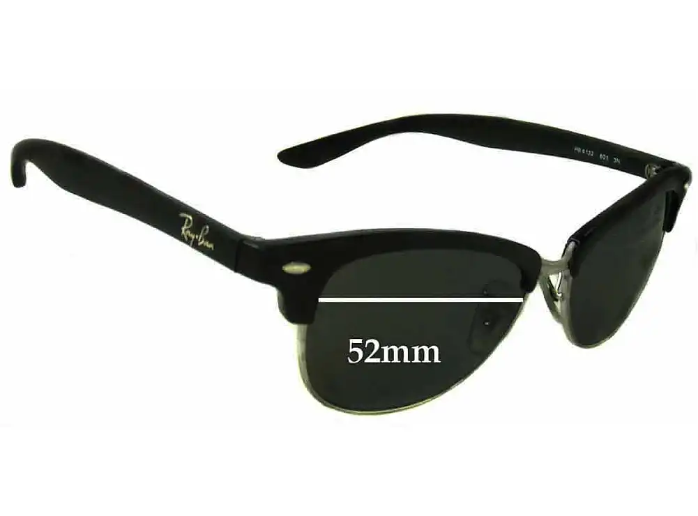 Sunglass Fix Replacement Lenses for Ray-Ban RB4132 Wayfarer - 52mm Wide Sunglass Fix Replacement Lenses for Ray-Ban RB4132 Wayfarer - 52mm Wide