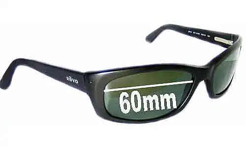 Sunglass Fix Replacement Lenses for Revo RE2013 - 60mm Wide Sunglass Fix Replacement Lenses for Revo RE2013 - 60mm Wide