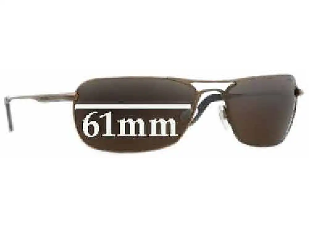 Sunglass Fix Replacement Lenses for Revo RE3083 Undercut - 61mm Wide Sunglass Fix Replacement Lenses for Revo RE3083 Undercut - 61mm Wide