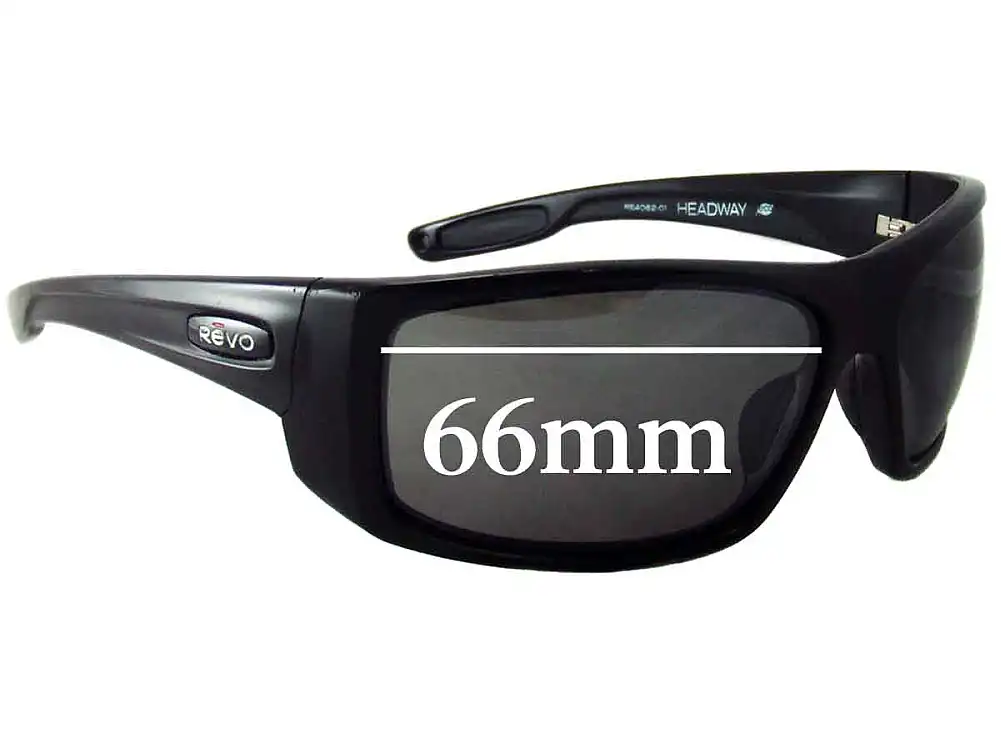 Sunglass Fix Replacement Lenses for Revo RE4062 Headway - 66mm Wide Sunglass Fix Replacement Lenses for Revo RE4062 Headway - 66mm Wide