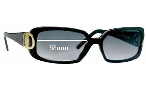 Sunglass Fix Replacement Lenses for Salvatore Ferragamo 2065 - 58mm Wide Sunglass Fix Replacement Lenses for Salvatore Ferragamo 2065 - 58mm Wide