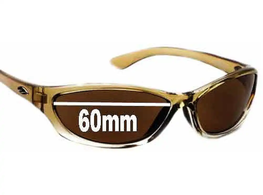 Sunglass Fix Replacement Lenses for Smith Rootbeer - 60mm Wide Sunglass Fix Replacement Lenses for Smith Rootbeer - 60mm Wide