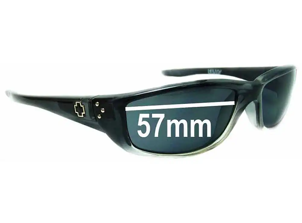 Sunglass Fix Replacement Lenses for Spy Optic Curtis - 57mm Wide Sunglass Fix Replacement Lenses for Spy Optic Curtis - 57mm Wide