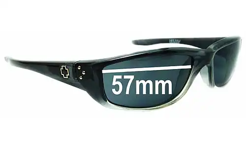 Sunglass Fix Replacement Lenses for Spy Optic Curtis - 57mm Wide Sunglass Fix Replacement Lenses for Spy Optic Curtis - 57mm Wide
