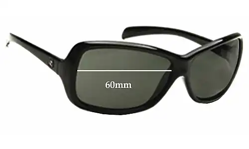 Sunglass Fix Replacement Lenses for Von Zipper Glue - 60mm Wide Sunglass Fix Replacement Lenses for Von Zipper Glue - 60mm Wide