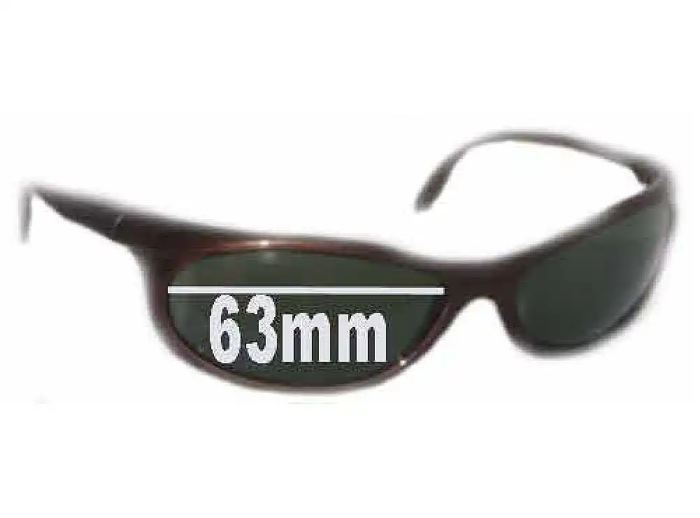 Sunglass Fix Replacement Lenses for Vuarnet REF116 - 63mm Wide Sunglass Fix Replacement Lenses for Vuarnet REF116 - 63mm Wide