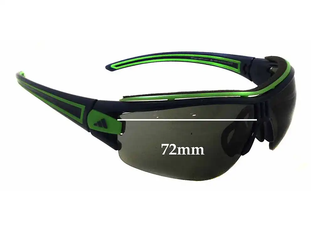 Sunglass Fix Replacement Lenses for Adidas A181 Evil Eye Halfrim L - 46mm Tall - 72mm Wide Sunglass Fix Replacement Lenses for Adidas A181 Evil Eye Halfrim L - 46mm Tall - 72mm Wide
