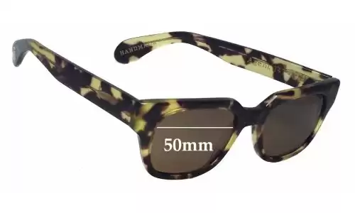 Age Eyewear Agent Replacement Lenses 50mm Age Eyewear Agent Sunglass Replacement Lenses - 50mm Wide